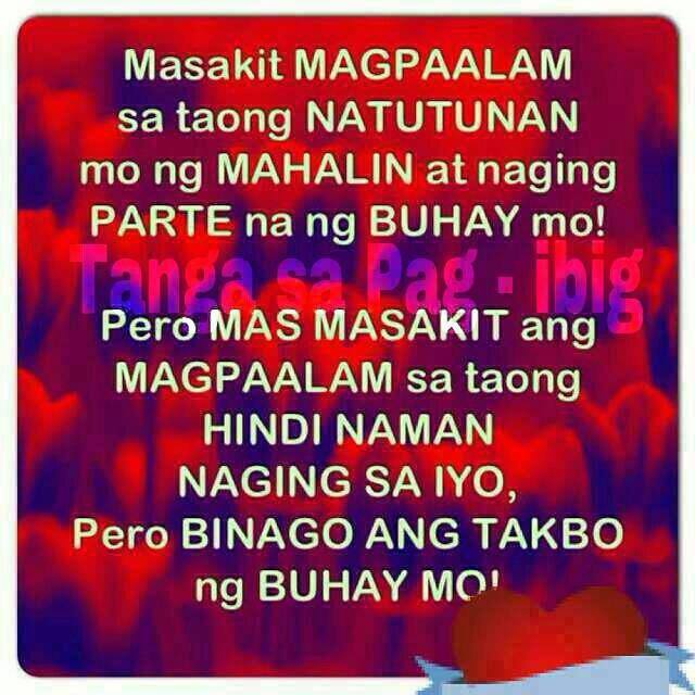 Love Quotes Tagalog Alluring Sad Love Quotes Nagpaalam