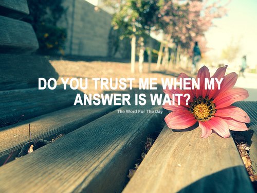 Trust Quotes : Answer Quotes