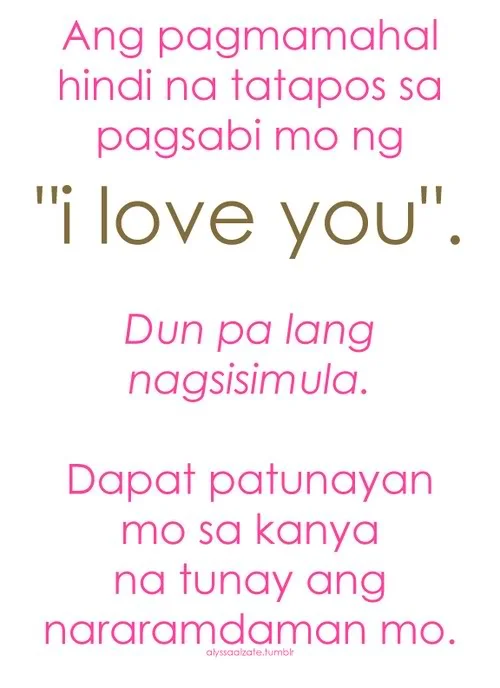 I love you quotes tagalog