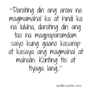 Heart Broken Tagalog Quotes