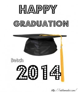 Happy Graduation 2014
