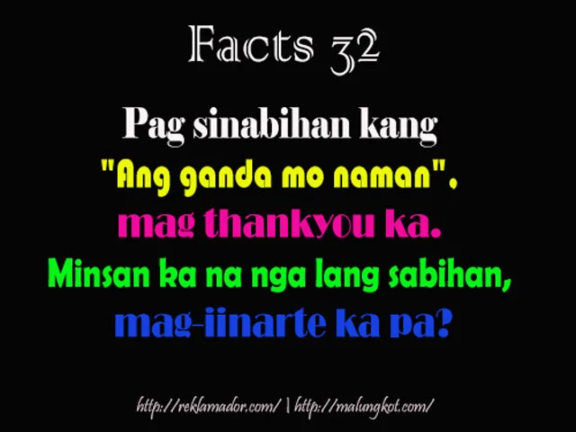 Tagalog Panlalait Quotes, Mr. Reklamador Facts