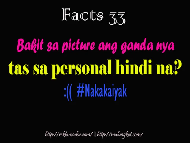 Tagalog Panlalait Quotes, Mr. Reklamador Facts