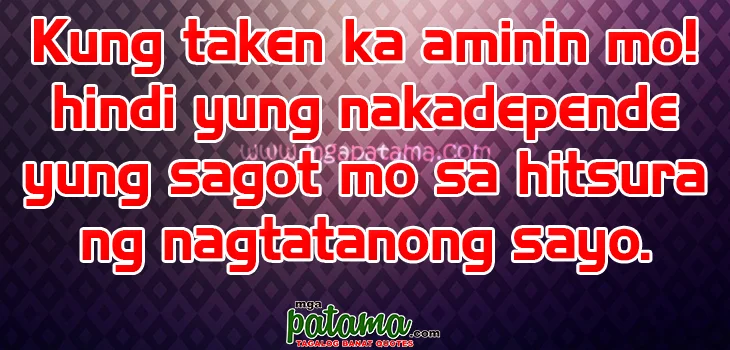 Aminin Tagalog quotes