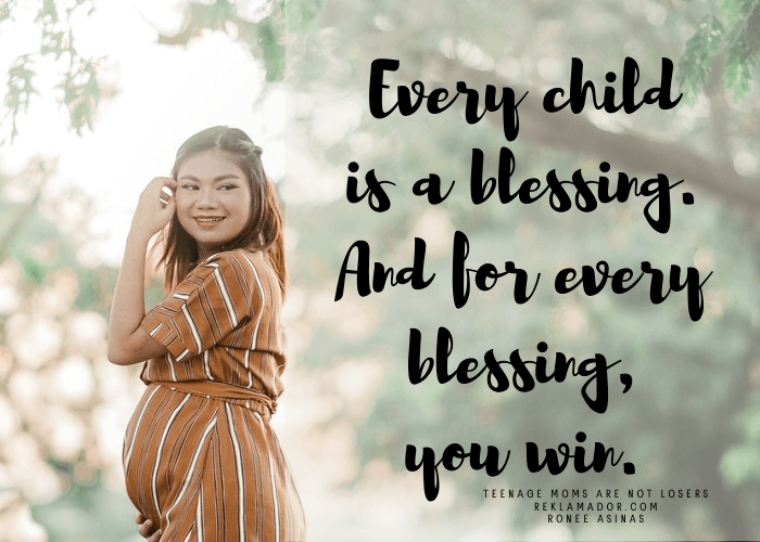 Every child is a blessing. And for every blessing, you win.