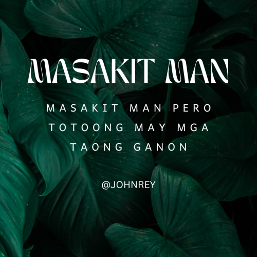 MASAKIT MAN