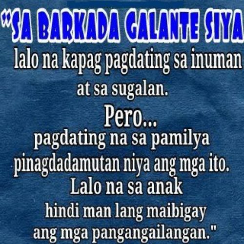 Buhay Magasawa : Sa barkada galante siya sa inuman at sugal 