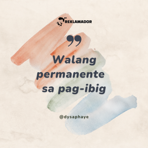 Walang Permanente sa Pag-ibig