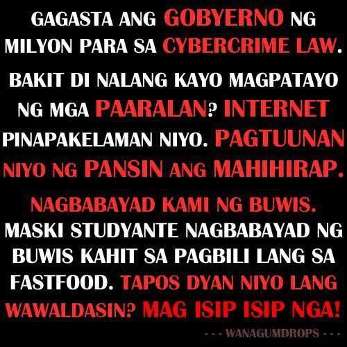Effects of Cybercrime Act ?