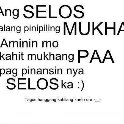 Best Tagalog Selos Quotes
