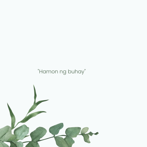 “Hamon ng buhay”