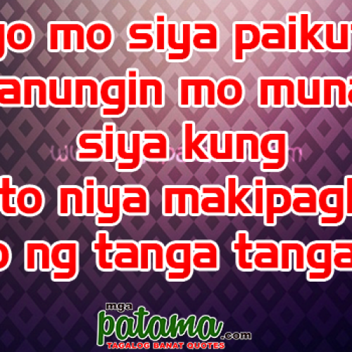 Tagalog Patama Quotes