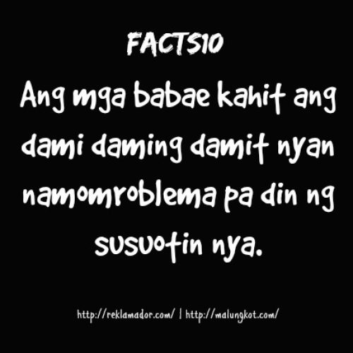 Girly Tagalog Quotes