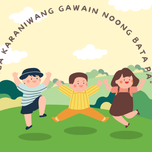 “Mga karaniwang gawain noong bata pa”