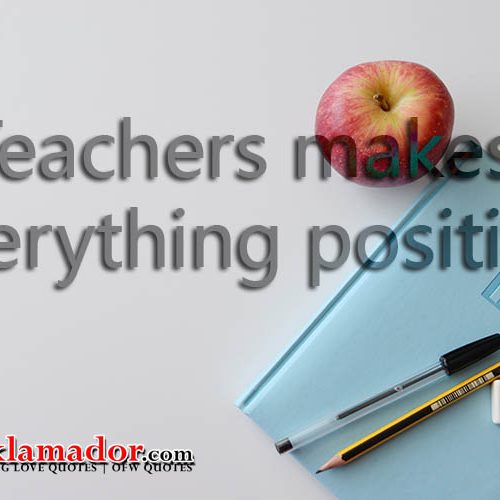 5 REASONS WHY WE NEED TEACHERS IN OUR LIVES