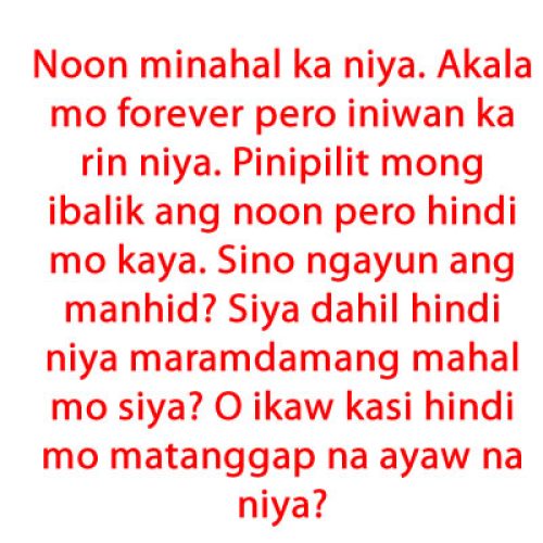 Tagalog love quotes : Sad tagalog Quotes