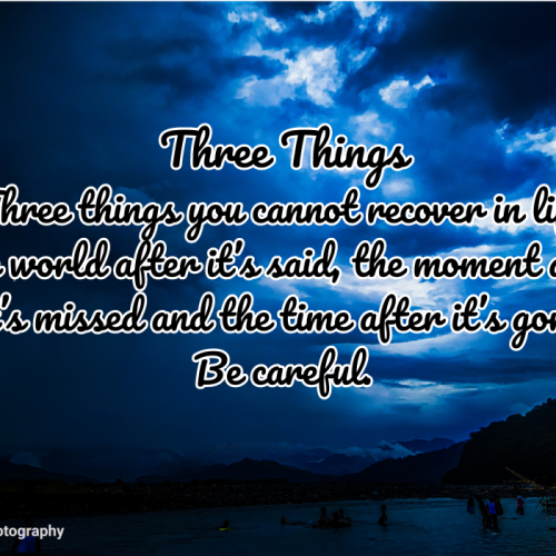 Three Things